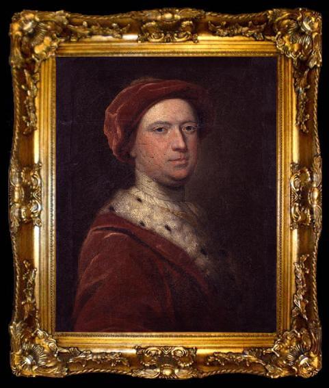 framed  Enoch Seeman Portrait of John Boyle, ta009-2